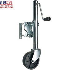 Heavy Duty Boat Trailer Jack W Wheel 1000lb Capacity Adjustable Sidewind Swivel
