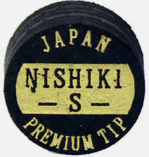 NB-S Nishiki Black Tip Soft for Billiards and Pool Cues - Made in Japan