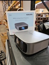 KOGATA GC355 4K Short Throw Projector, 1200 ANSI, Smart TV OS Grey