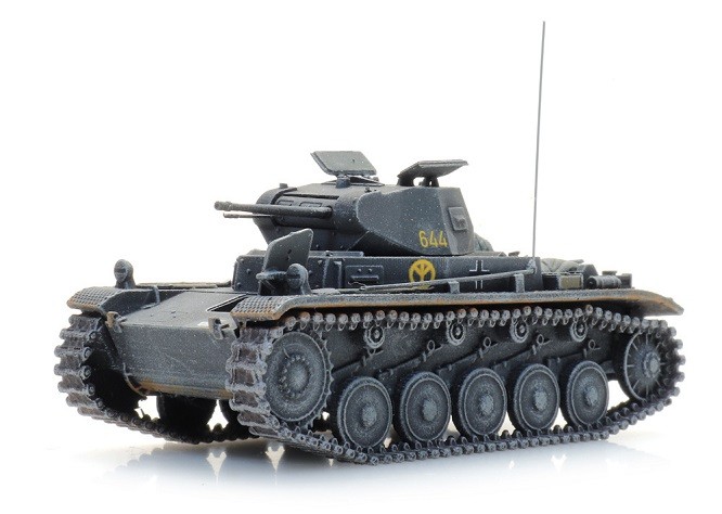 Artitec 6870468 - 1/87 / H0 Pz.Kpfw. II Ausf. C, Gray - New