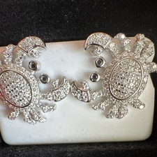 925 Sterling Silver 2.00 CTW Moissanite Crab ...
