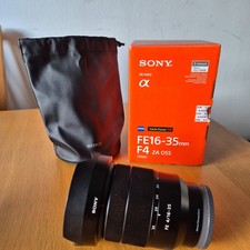 Sony SEL 16-35mm F4 ZA OSS Lens E-Mount - Excellent Condition