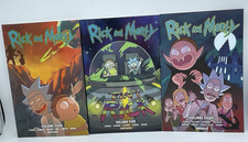 RICK and MORTY Volume 4-5 And 8 TPB 1st Print ONI PRESS Adult Swim Lot of 3