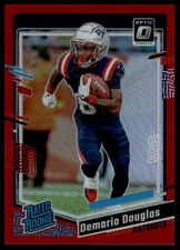 2023 Donruss Optic #300 Demario Douglas Red #/99