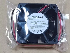 NMB-MAT 2410ML-04W-B60 12V 0.40A 60*60*25MM two-line axial cooling fan