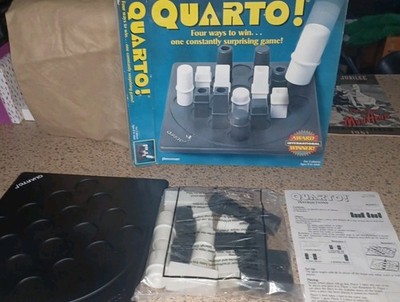 NEW IN THE BOX Pressman Quarto! Strategy Board Game 1997 2 Players Ages 8+