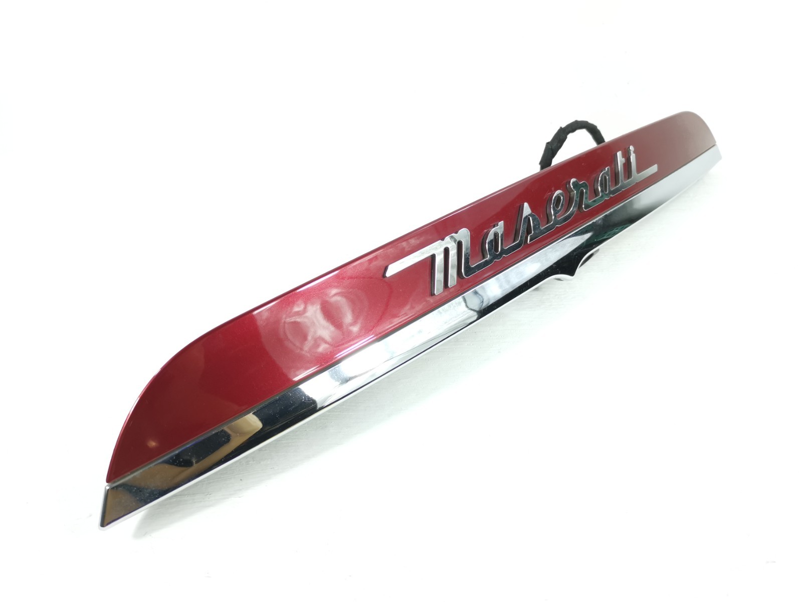 Maserati Ghibli S AWD 3.0 Auto 2014 Rear Trunk Lid Molding Trim Red 670010759