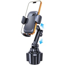 Cup Holder Phone Holder for car, Universal Adjustable Long Neck Car Cell Phon...