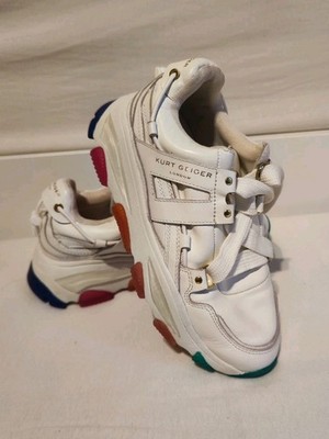 Kurt Geiger London Lettie Eagle Sneaker low Damen Schuhe Halb Lauf Freizeit G 40