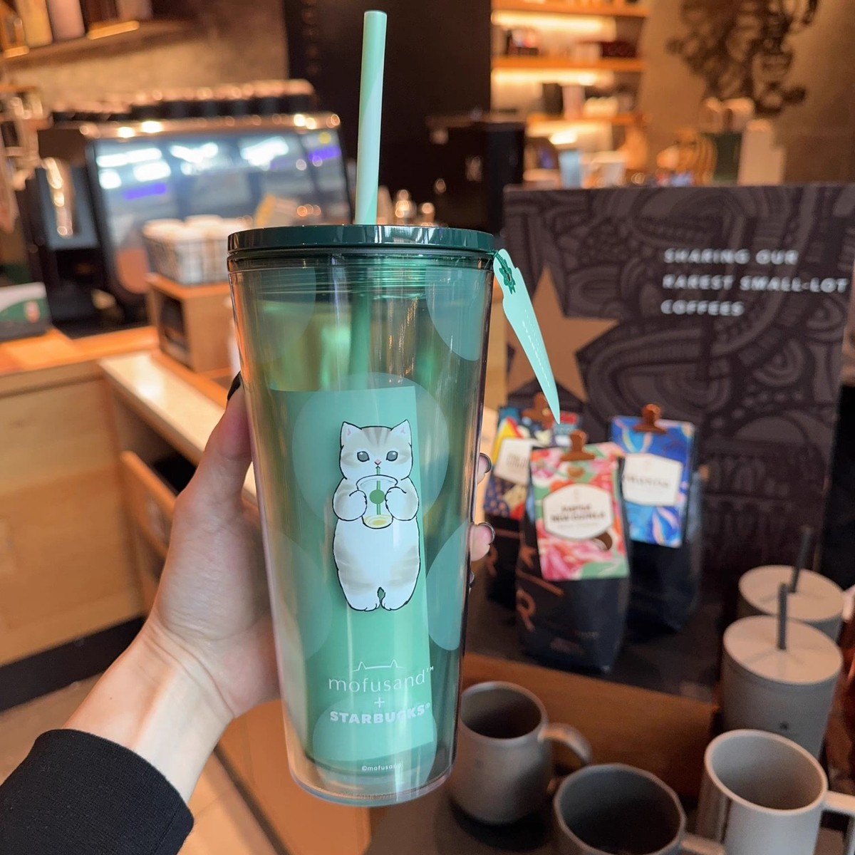 New Starbucks SingaporeX Mofusand Exclusive Collaboration Tumbler
