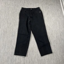 Rockies Jeans Women's 15/16X26 Made in USA Vintage Black Rocky Mountain Denim