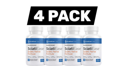 4 package Cap Labs Sciati Ease Sciatic Nerve solution 120 SciatiEase fresh ! Exp