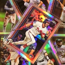 2025 Topps Chrome Update MLB AUSTIN SLATER Base Refractor #USC137