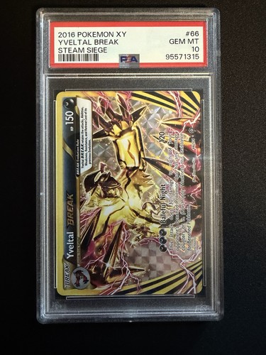 Yveltal BREAK graded PSA 10 for sale on eBay