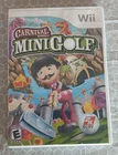Carnival Games: Mini-Golf (Nintendo Wii, 2006) Complete, Tested