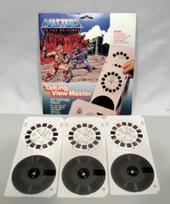 VINTAGE TALKING VIEW MASTER MASTERS OF THE UNIVERSE HE MAN 3-D CARTR EZS003540