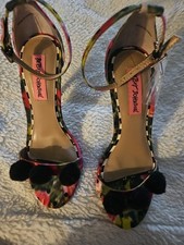 Betsey Johnson Lylly Heeled Dress Sandal Size 5B