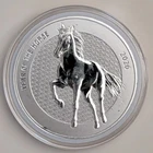 2026 LUNAR YEAR OF THE HORSE ROUND .999 PURE SILVER 1 TROY OZ IN CAPSULE