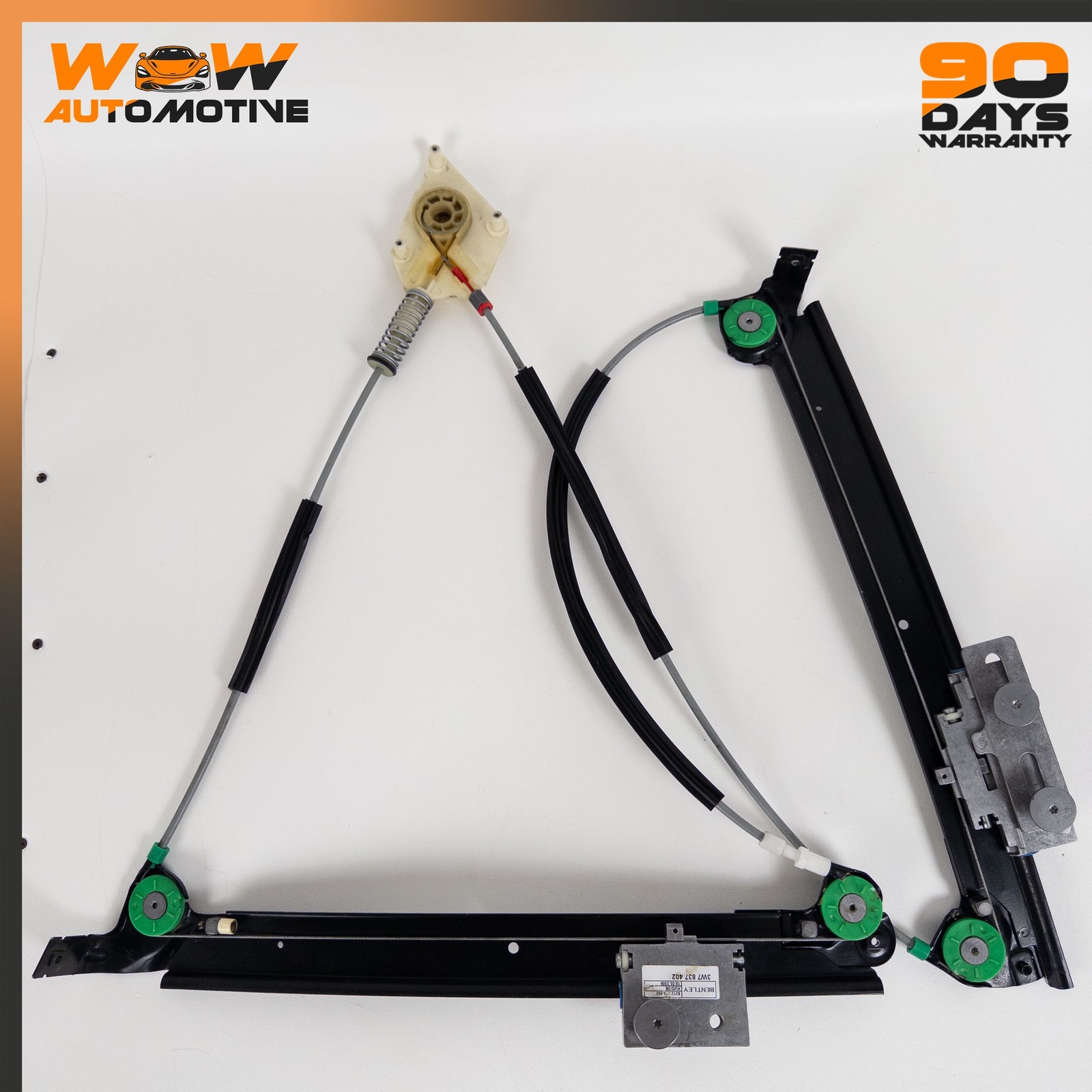 07-17 BENTLEY CONTINENTAL GTC FRONT RIGHT DOOR WINDOW REGULATOR MOTOR OEM