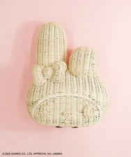 JAPAN Sanrio My Melody Rattan Bag Anniversary Year Goods Rare New