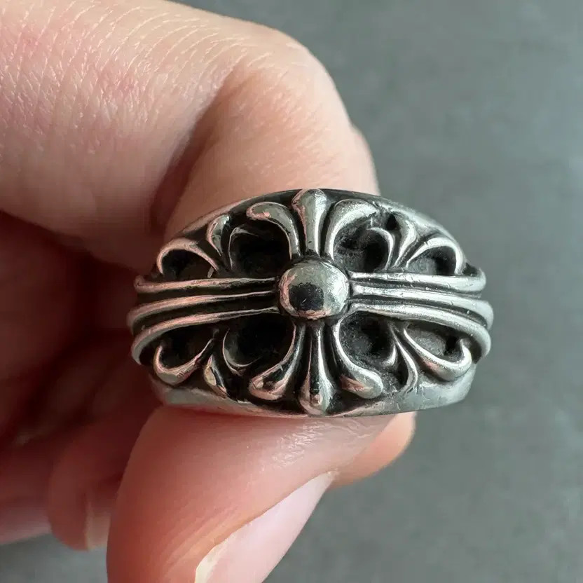 Chrome Hearts Floral Ring US9.5 Authentic Jewelry Ring