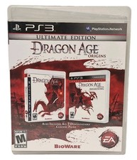 DRAGON AGE ORIGINS ULTIMATE EDITION PLAYSTATION 3 W/ MANUAL DISC EXCELLENT CONDI