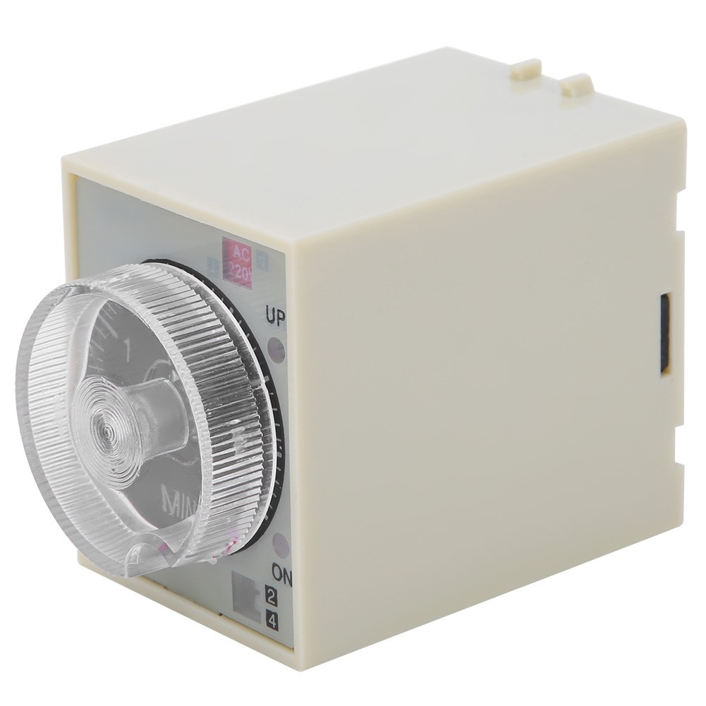 Delay Relay Adjustable Knob High Quality Alloy Contact ST3PA G AC220V