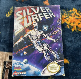 NES Nintendo Video Game CIB Complete Silver Surfer!
