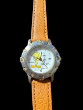 Armitron Tweety Bird "I Tawt I Taw a Puddy Tat!" Women's Quartz Watch Brown