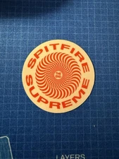 Supreme Spitfire Sticker