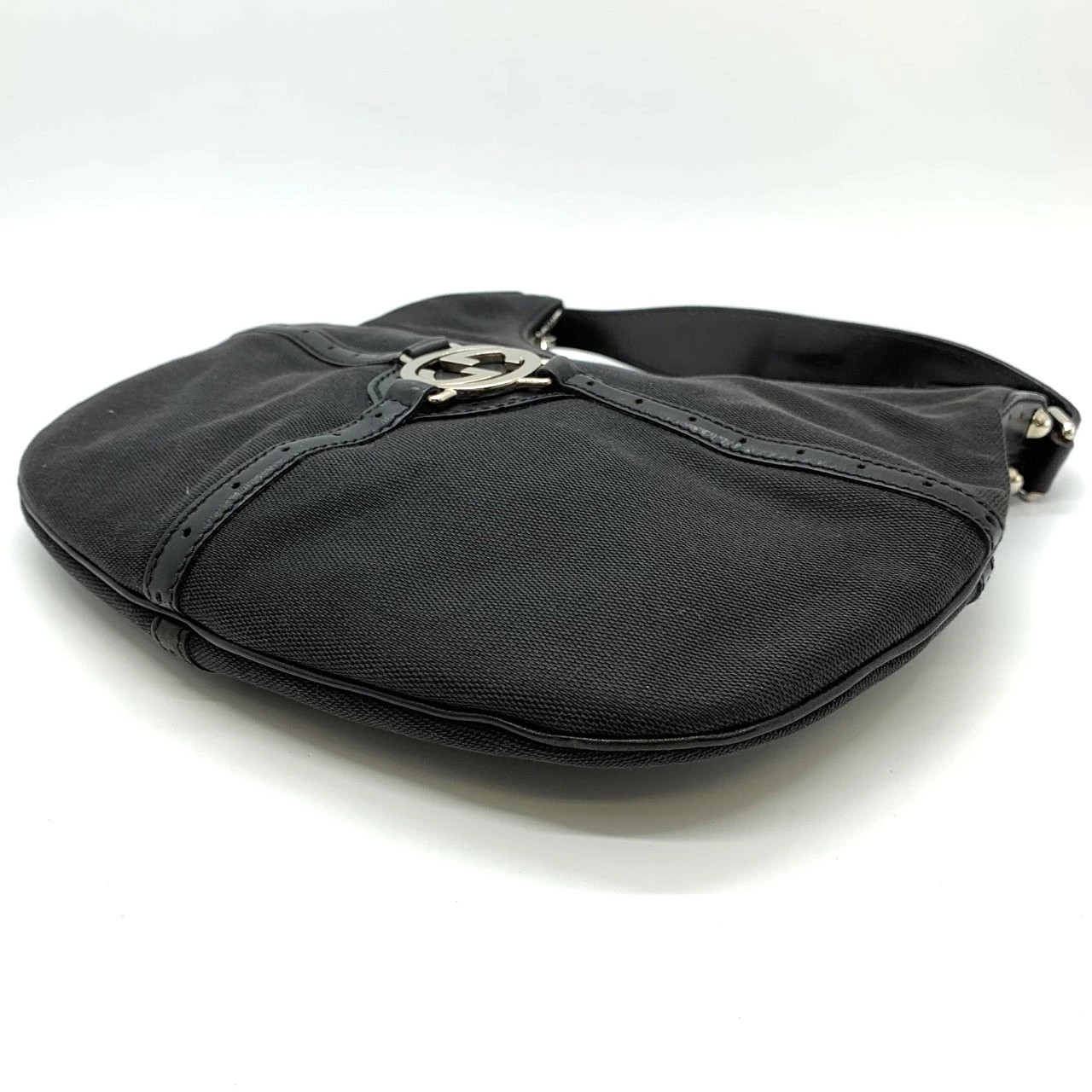 Gucci 114869 Interlocking Thin Handbag Perforated… - image 4