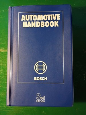 Bosch Automotive Handbook 3rd Edition   Vinyl Cover