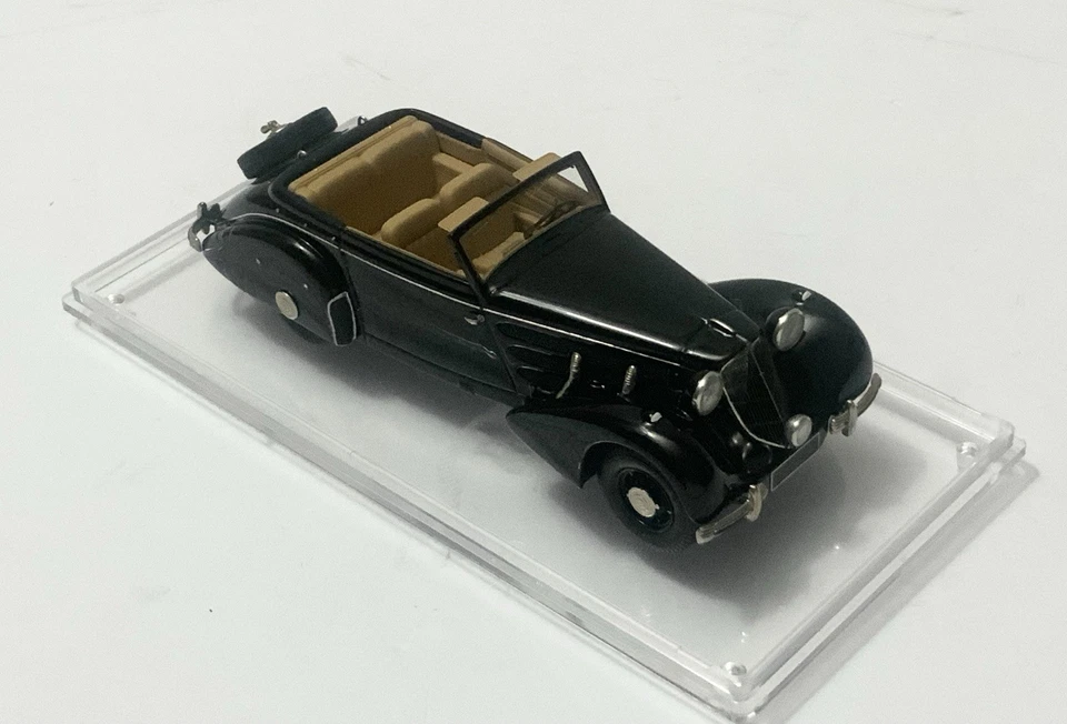 1/43 1936 Mercedes Benz 540K Cabriolet C Open Vanderbilt Handmade by EMC - Image 3 of 4