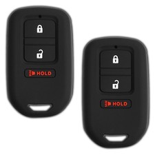 2 Key Fob Remote Skin Shell Case Cover Replacement for Honda KR5V1X