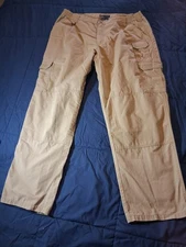 511 Tactical Series Cargo Pants Men's Size 40/32 Khaki Ripstop Pockets 74273