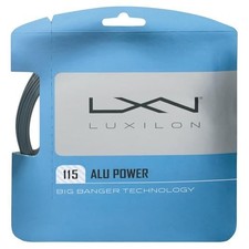 Luxilon Alu Power Tennis String Silver 115 Set