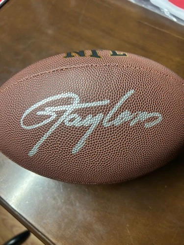 Lawrence Taylor Signed Football Autographed With COA Holo