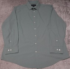 Mizzen Main Leeward Shirt Men's XL Green Button Up Long Sleeve Classic