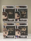 Funko Pop! Movies - Zombieland - Full 4 Piece Set (No Chase) Lot w/ Protectors