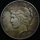 1935 $1 Peace Silver Dollar ~Circulated XF #C15