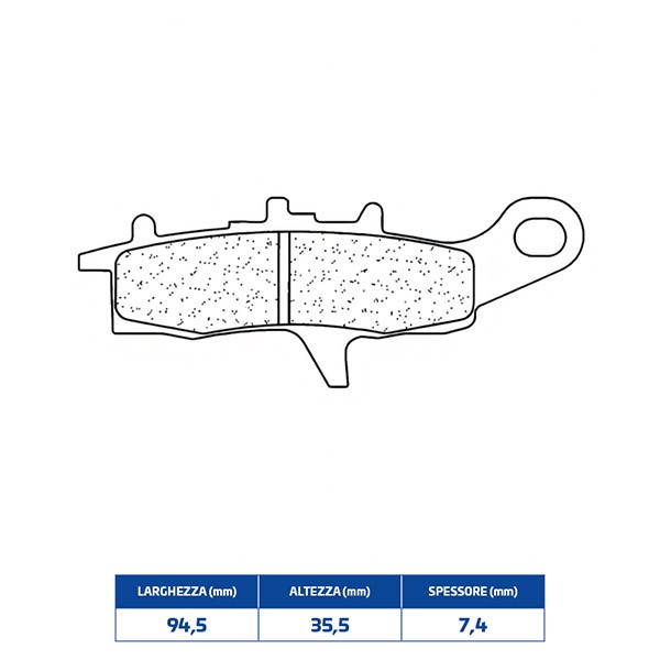 PASTIGLIE FRENO CL BRAKES 1142ATV1