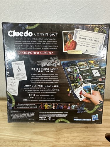Hasbro F6418103 GAMING CLUE Conspiracy Game / Jeu Hasbro F6418103 Jeux Cluedo - Picture 2 of 6