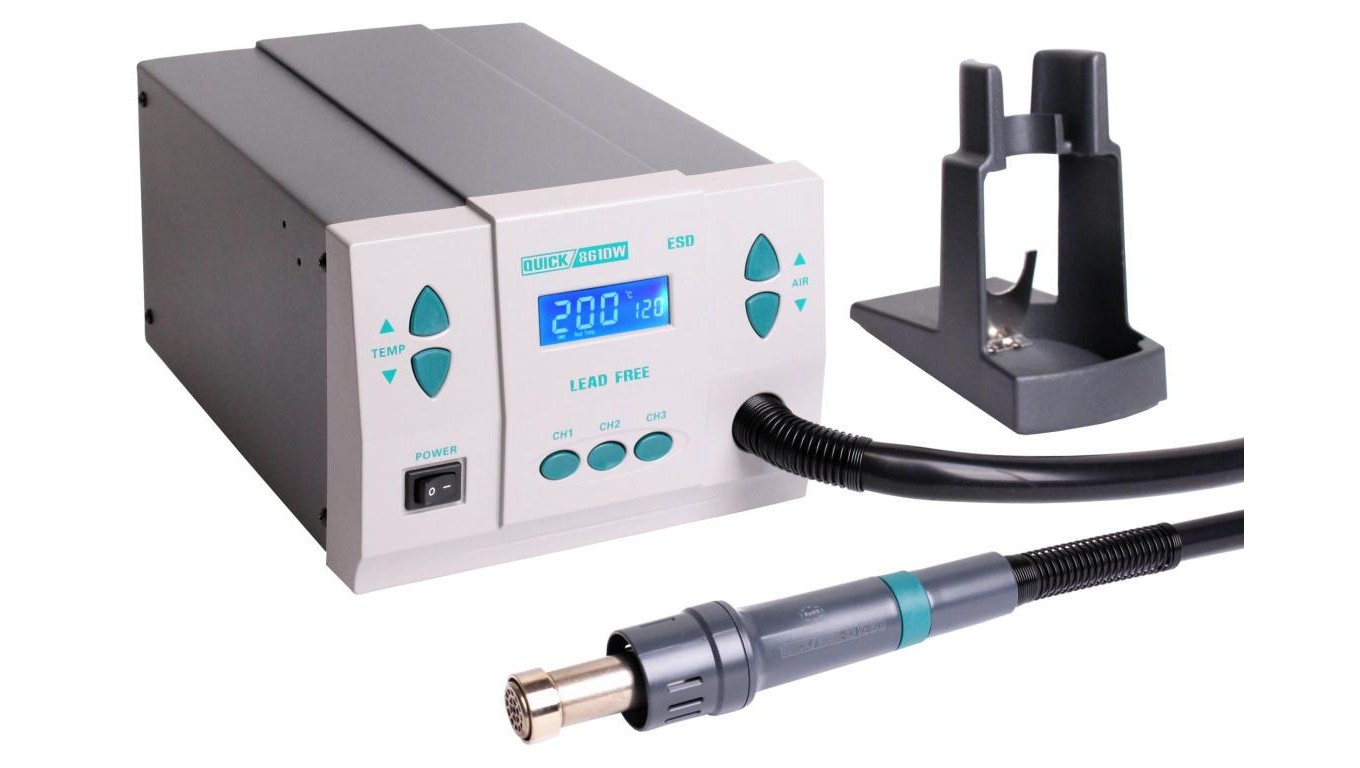 Soldering station with hot air 861DW ESD 861DW