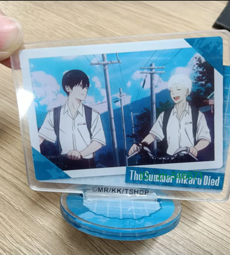 Anime The Summer Hikaru Died ヒカル よしき Desktop Acrylic Figure Stand Models - Photo 3/24
