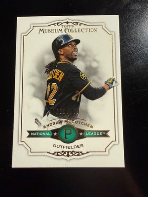 2012 Topps Museum Collection  Andrew McCutchen #66 Green /199
