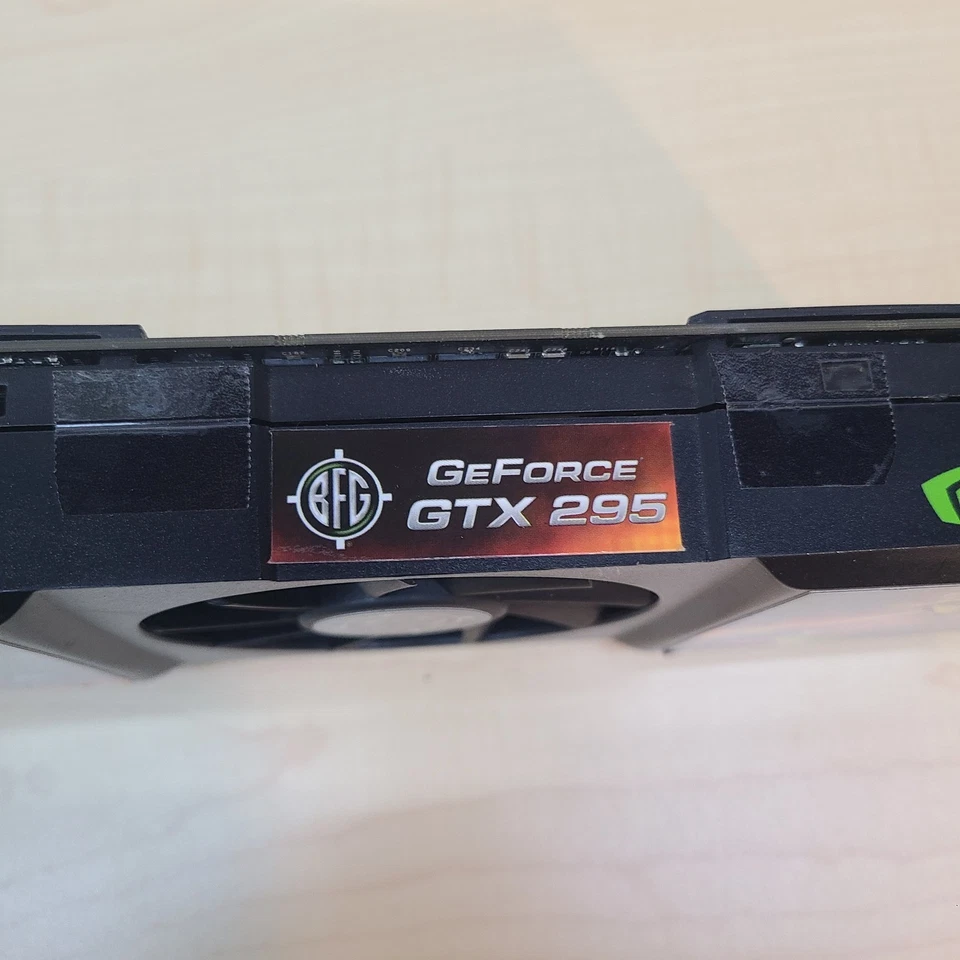 NVIDIA Geforce GTX 295 1792MB PCI-E GIGABYTE GV-N295-18I-B - Image 3 of 4
