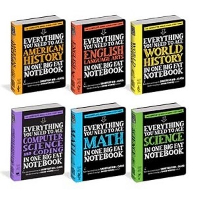 The Big Fat Middle School 6 Subject Series Grade 6 7 & 8 Homeschool Reference