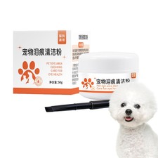 Dog Tear Stain Remover 50g Tear Stain Remover Powder Cat Eye Cleaning Pet Health