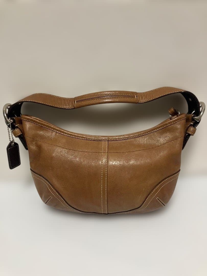 COACH 9541 Soho Shoulder Hobo Bag Brown Used thumbnail 2