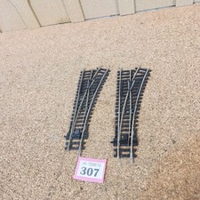 HORNBY RAILWAYS OO GAUGE R8072 & R8073 NICKEL SILVER POINTS X 2 (307)  FREE POST